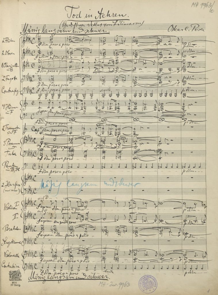 Manuscrit Tod in Ähren